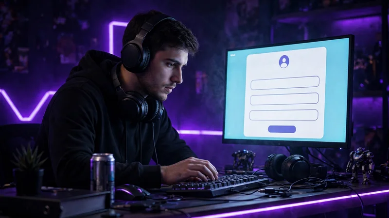 Creating an Epic Games account with temp mail