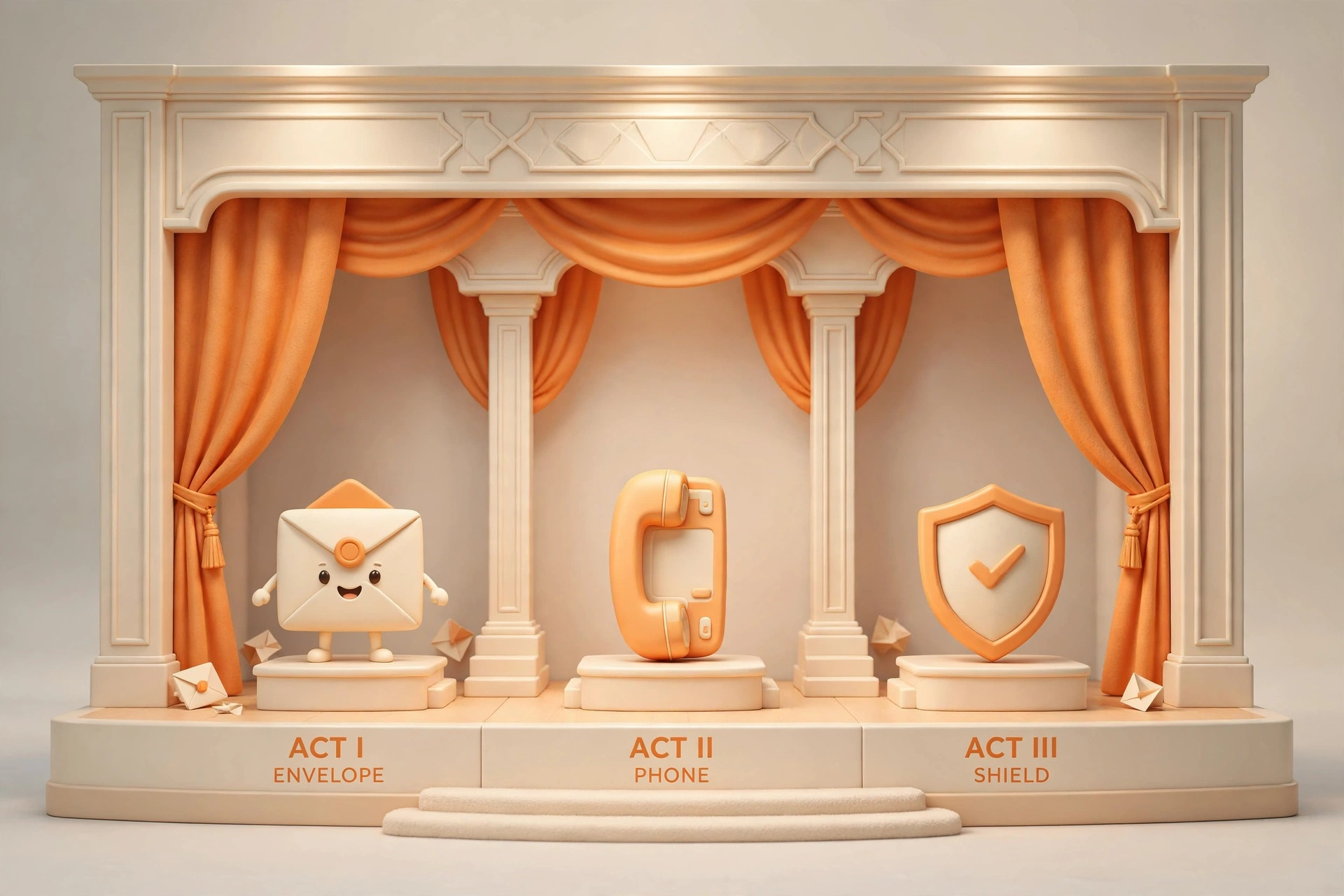 Three acts of temp mail Instagram signup verification journey