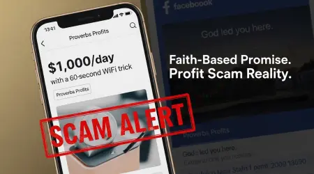 Proverbs Profits Scam Exposed: Fake “WiFi Trick” or Real?