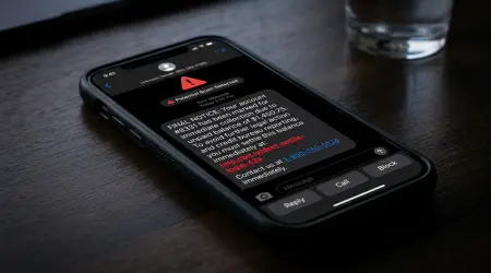 Halsted Financial Text Scam Warning Signs