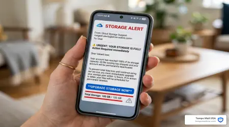 Cloud Storage Email Scam: The Fake Alert Draining Real Bank Accounts