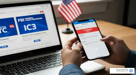 How to Report Phishing Email in USA (FTC, FBI & Gmail Steps)