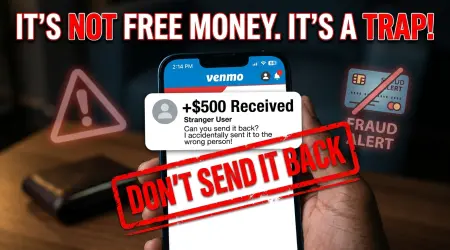 Venmo Scams: The $500 “Accidental Payment” Trap Explained