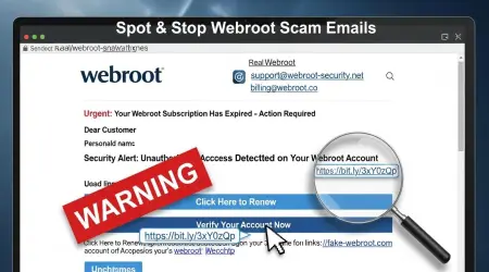 Beware of Webroot Scam Emails: Protect Your Inbox Now
