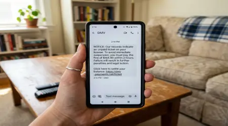 DMV Scam Text Alert: Fake Messages Spreading Across the U.S.