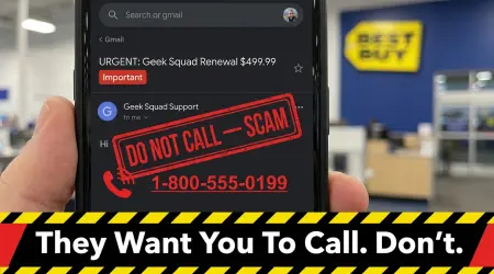 Geek Squad Scam Email? Don’t Call That Number (Read This First)