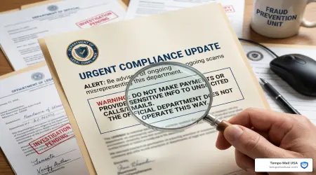 Department of Legal Compliance Scam: The 2026 Update Businesses Must See