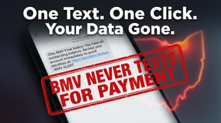 Ohio BMV Scam Text Alert: Fake Messages & How to Stay Safe