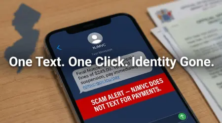 NJMVC Scam Text: Fake DMV Messages & How to Avoid Them