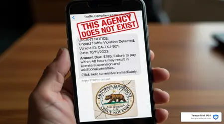 Traffic Compliance Department Scam: That Agency Doesn't Exist