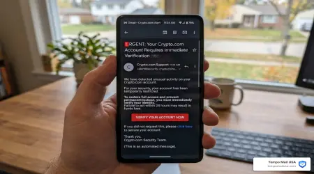 Crypto.com Email Scam: One Click Can Empty Your Wallet